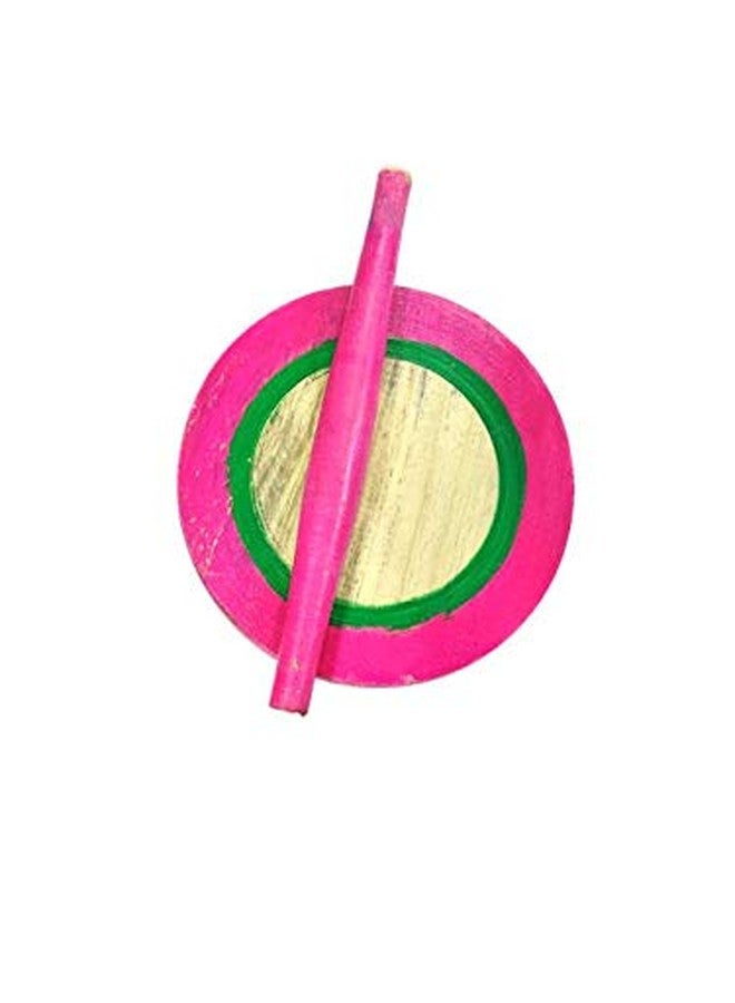 ARMAN SPOONS Royals Kids Baby Miniature Handmade Wooden Chakla Belan Set (Colorful) with Rolling Pin and Board for Kids - Image 2